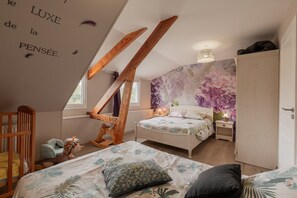 4 sovrum, strykjärn/strykbräda, wi-fi och sängkläder