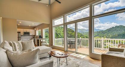 Hike & Ski: Mtn-view Retreat in Maggie Valley!