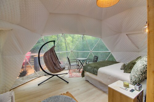 Unique Dome Home w/ Deck in Smoky Mountains