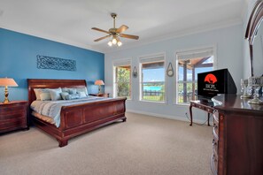 5 sovrum, skrivbord, wi-fi och sängkläder