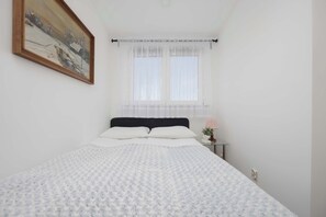 1 bedroom, iron/ironing board, travel cot, WiFi