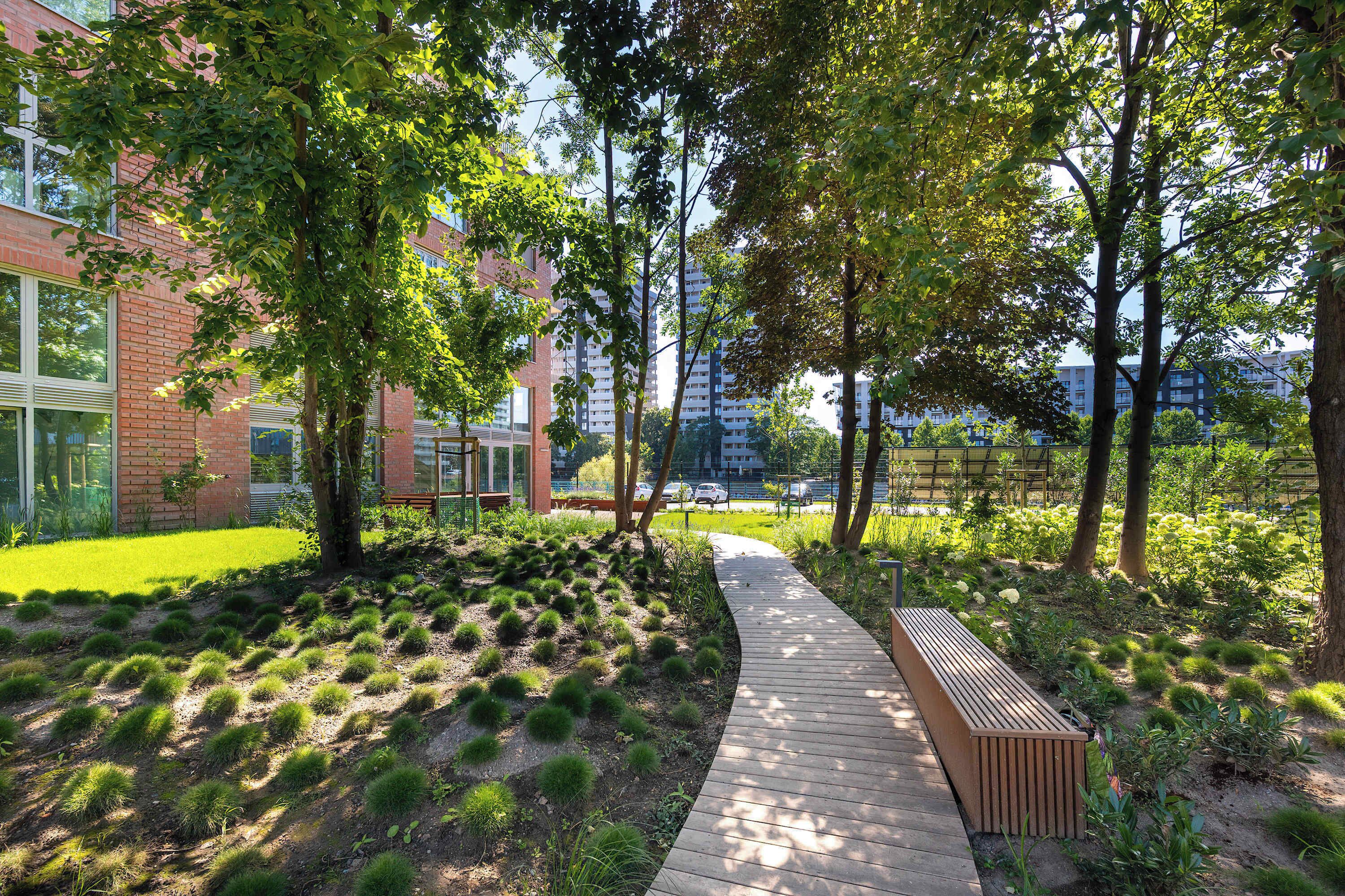 Terrein van de accommodatie