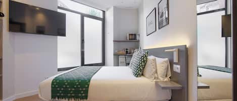 Habitación doble, planta baja | Tabla de planchar con plancha y wifi gratis