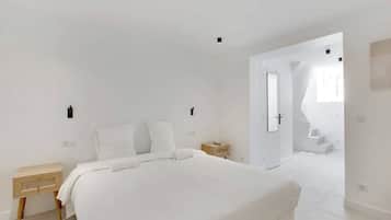 1 slaapkamer, een strijkplank/strijkijzer, wifi, beddengoed