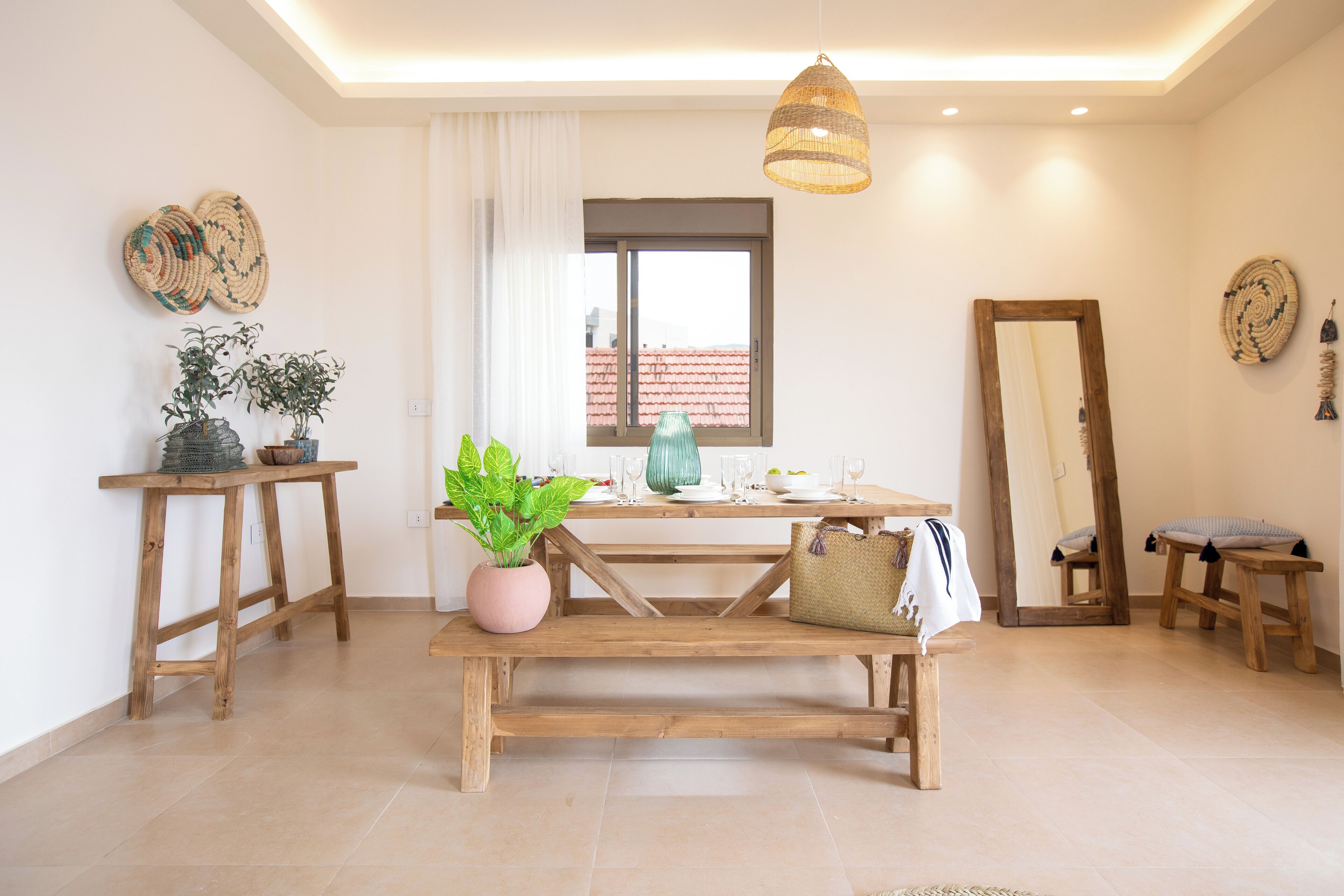 Khu vực ăn uống tại phòng
