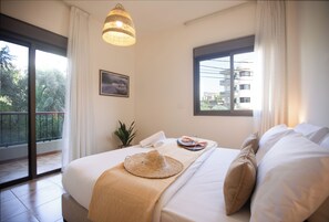 Appartement, 3 chambres, cuisine, vue mer | Vue sur la ville