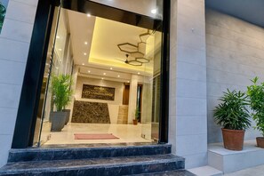 Entrada de la propiedad