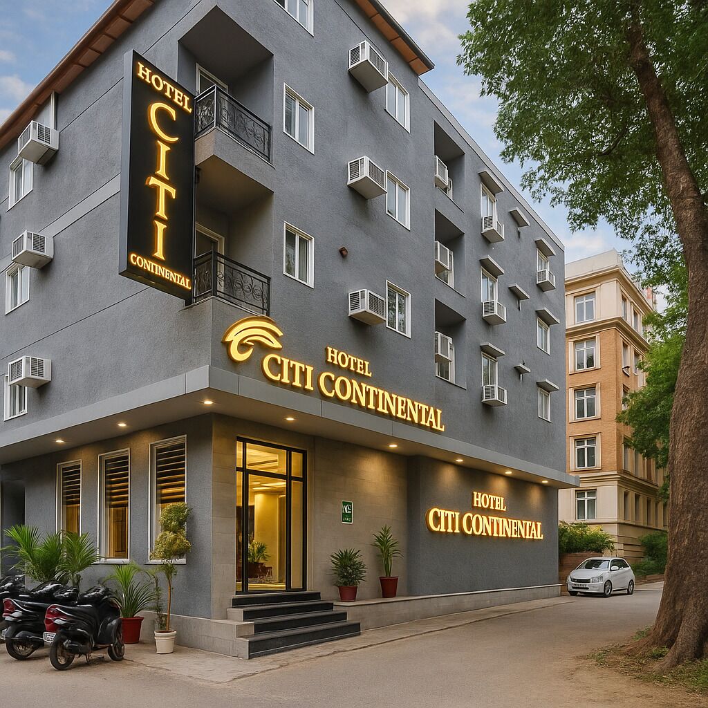 Façade de l’hébergement