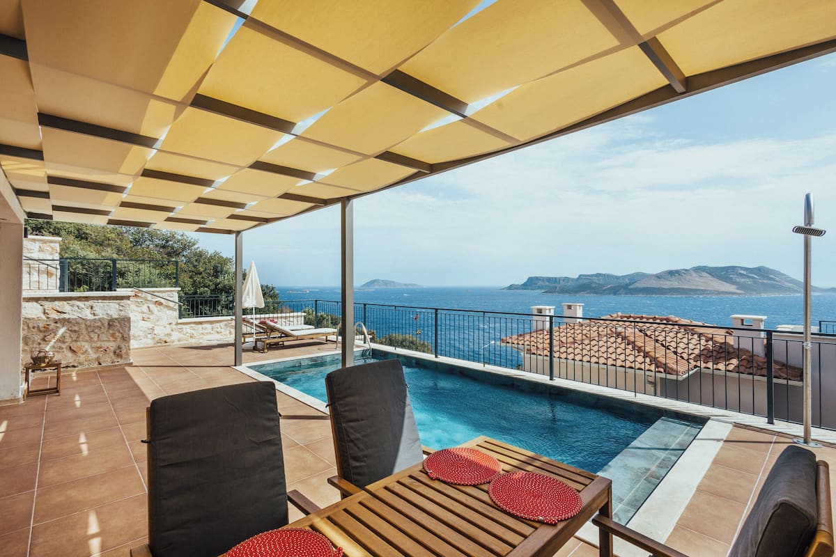 华丽别墅, 私人游泳池, 海景 | 隔音、免费 WiFi