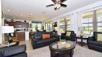 Villa, Multiple Bedrooms | Living area