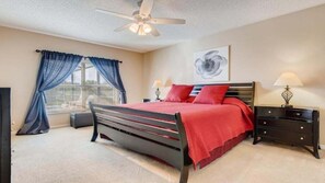 Villa, 5 soverom | 5 soverom, skrivebord for bærbar PC og strykejern/-brett