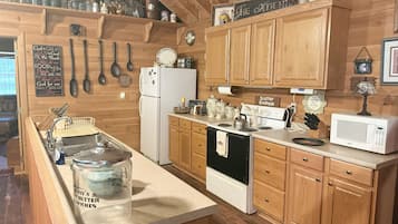 Microwave, oven, stovetop