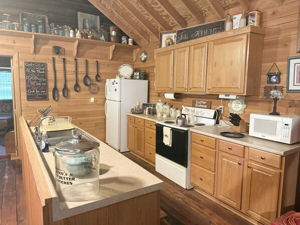 Microwave, oven, stovetop