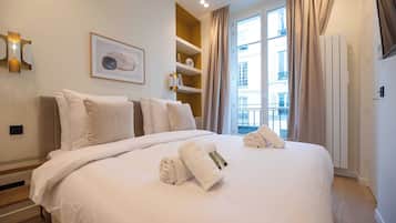 Appartement | 1 chambre, espace de travail pour ordinateur portable