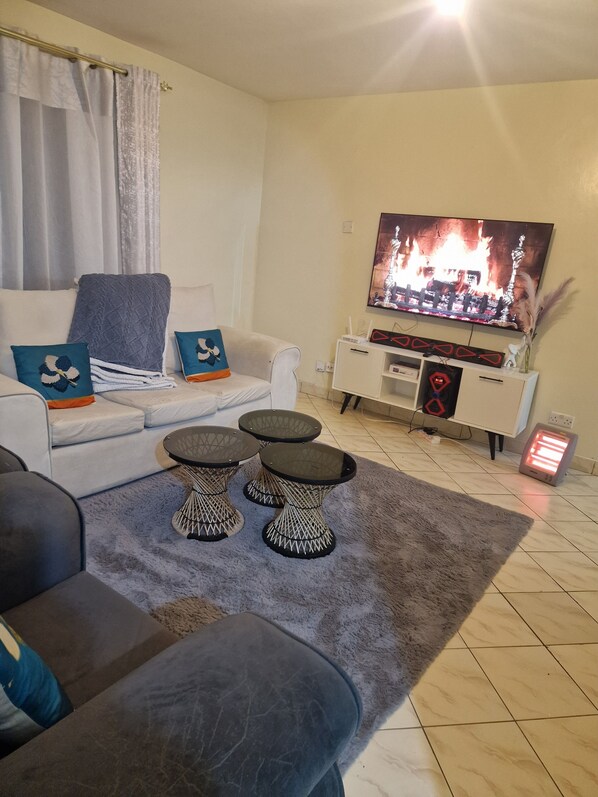 Living area - Double K Loft 1-bedroom apartment in Nairobi (Nairobi)