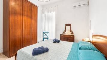 2 室のベッドルーム、ベッドシーツ