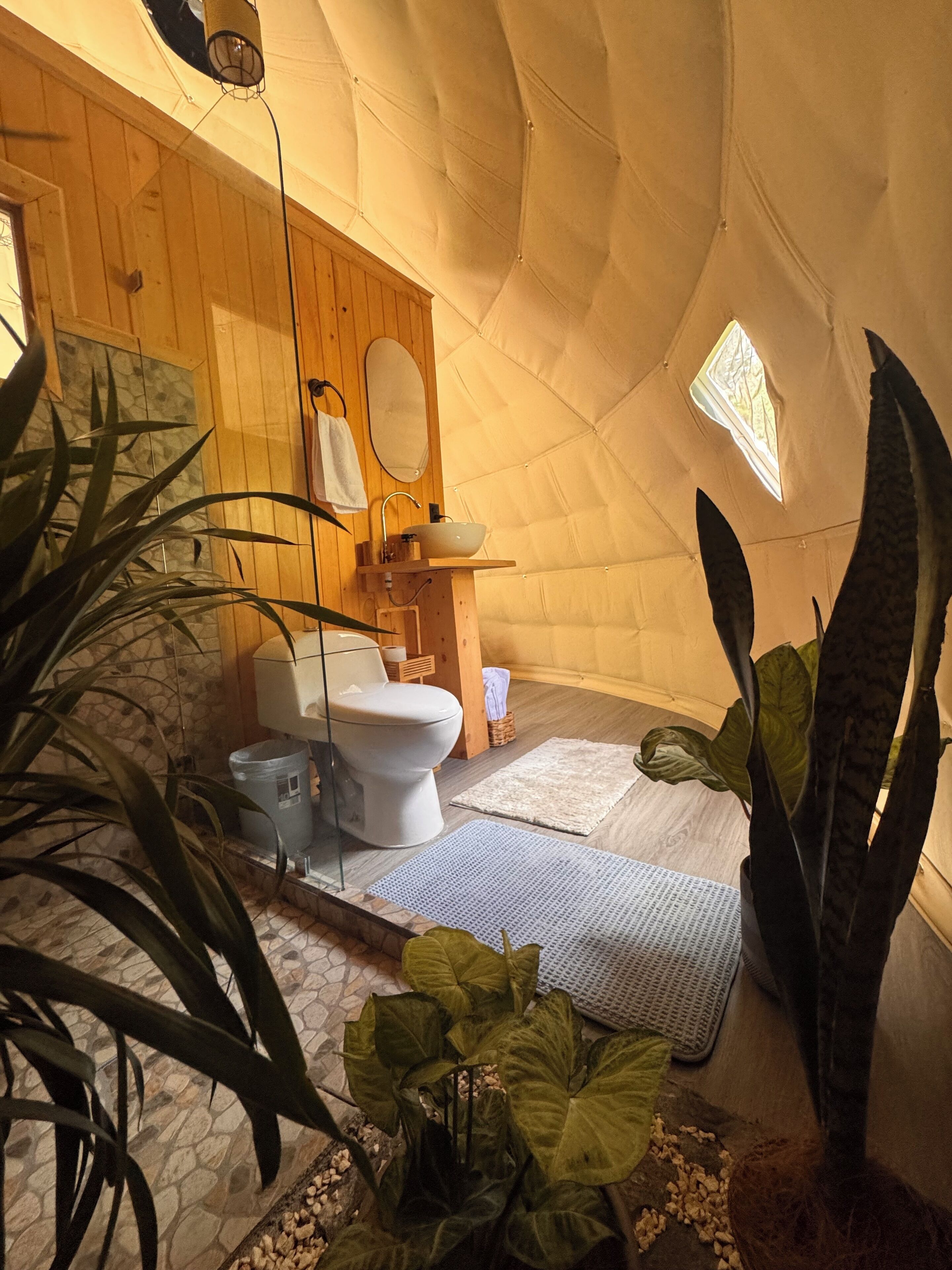 Chambre Double Deluxe, vue montagne | Salle de bain