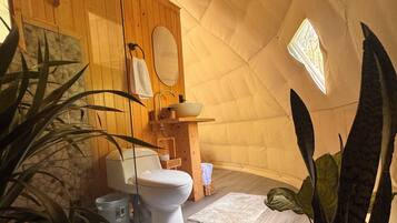 Chambre Double Deluxe, vue montagne | Salle de bain