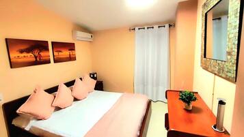 3 dormitorios, tabla de planchar con plancha, wifi y ropa de cama