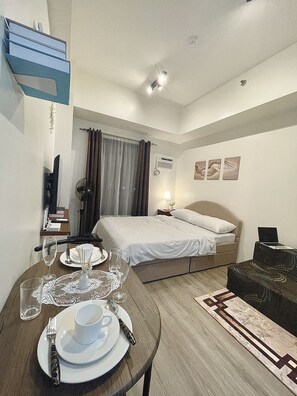 1 bedroom, WiFi, bed sheets