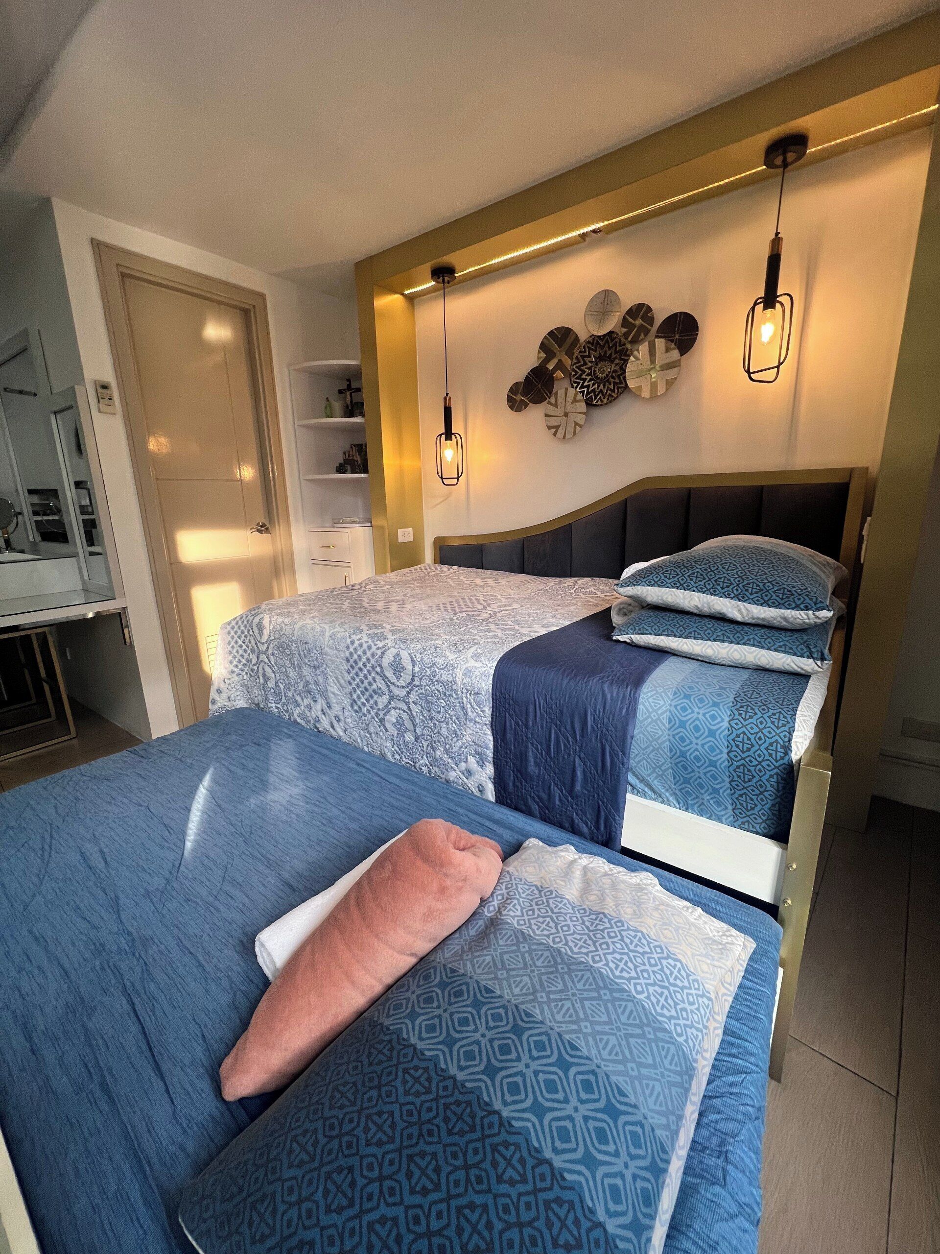 1 slaapkamer, een bureau, een strijkplank/strijkijzer, gratis wifi