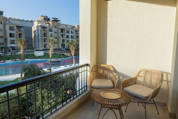 Apartment, Pool View | Balcony