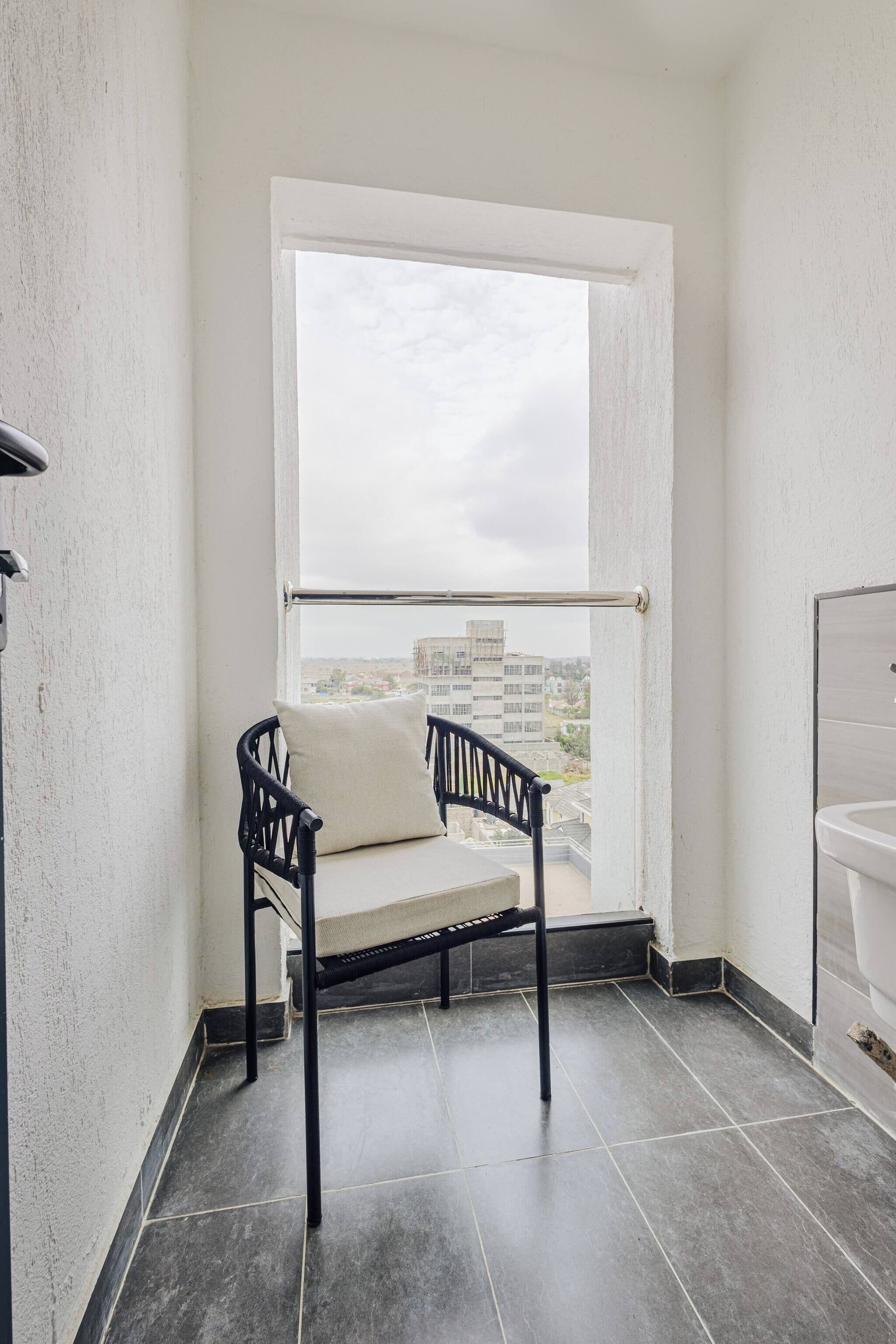 아파트, 침실 1개, 장애인 지원 | 발코니