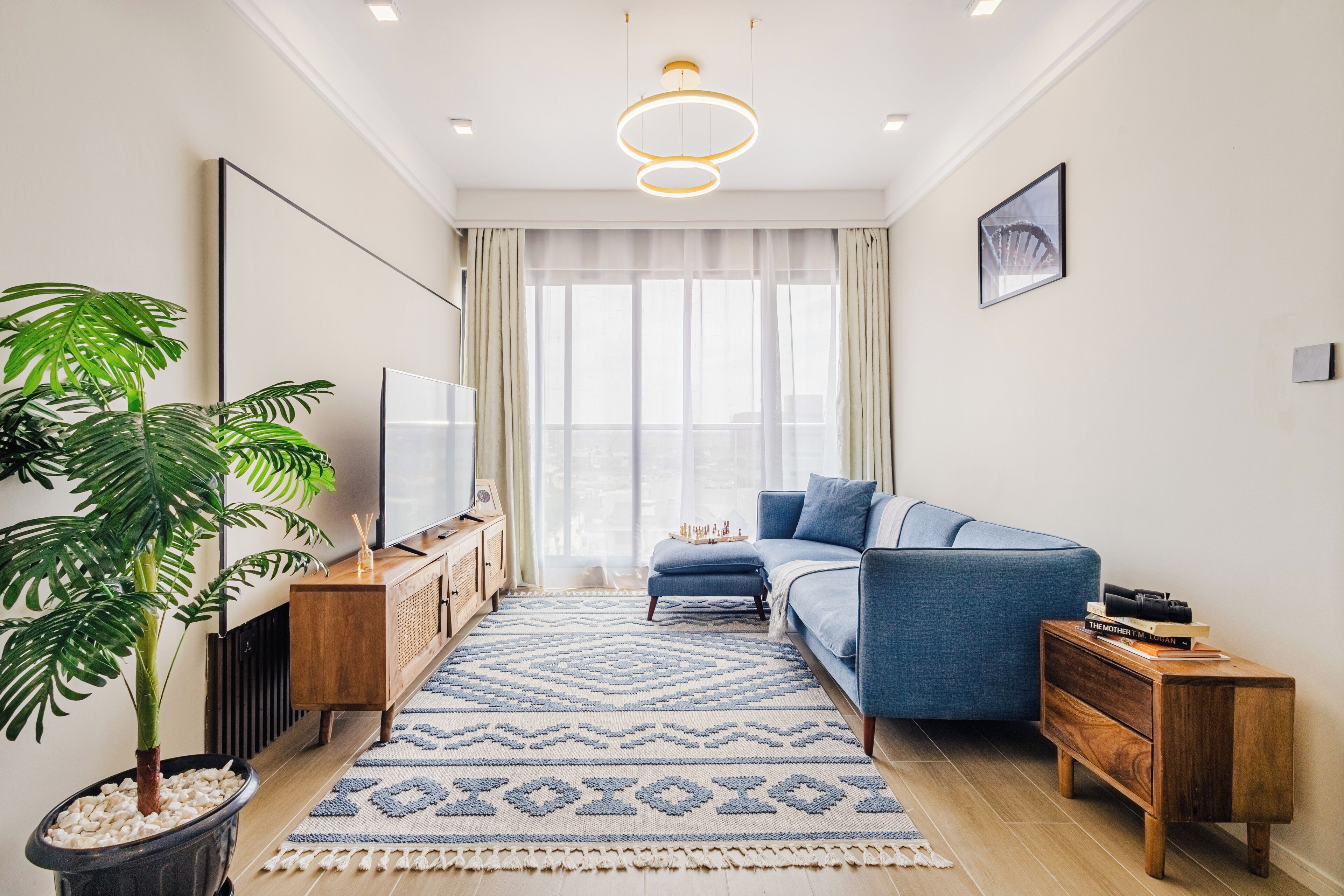 Appartement, 1 chambre, accessible aux personnes à mobilité réduite | Salle de séjour | Livres