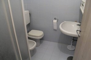 Regadera, secadora de cabello, bidet 