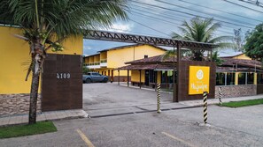 Fassade der Unterkunft