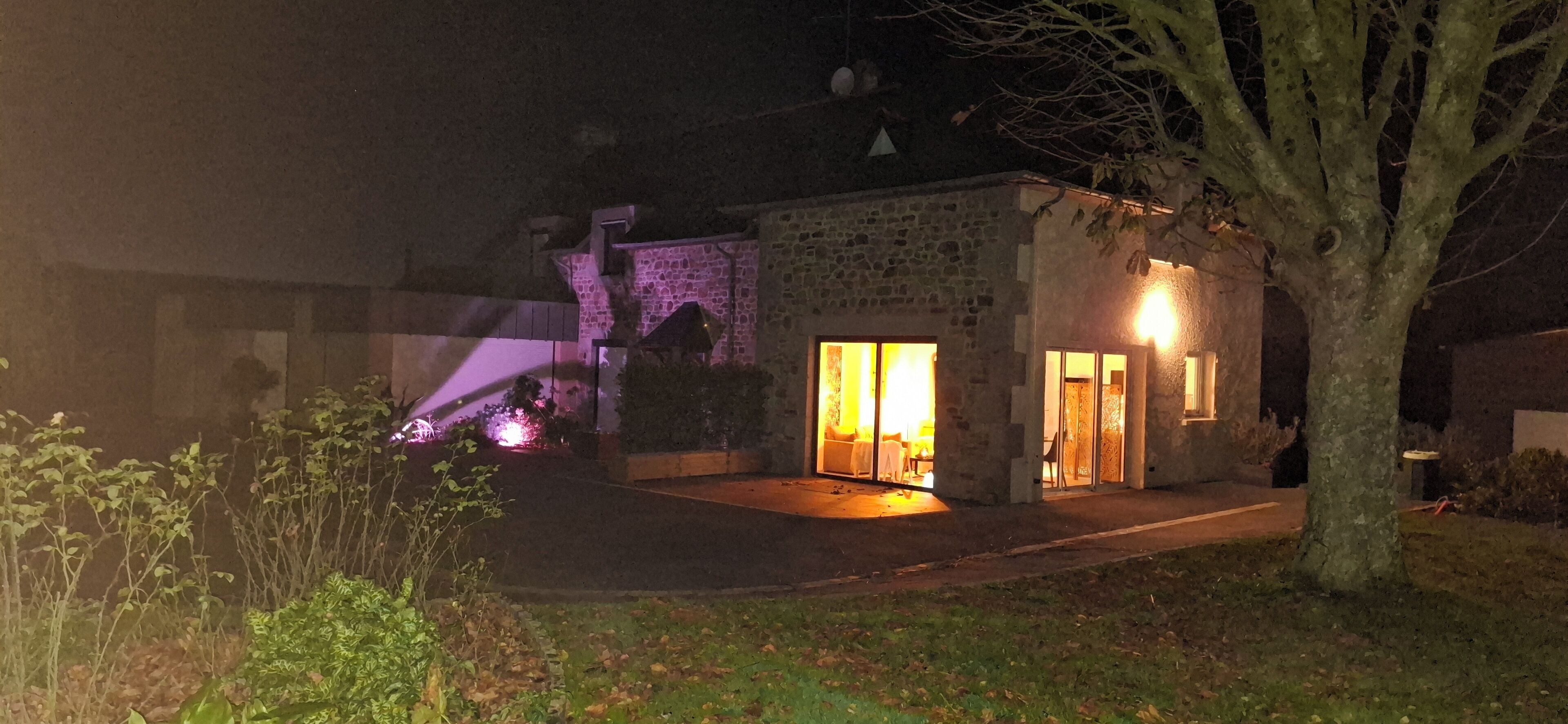 Façade de l’hébergement