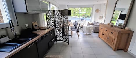 Casa Comfort, vista giardino | Cucina privata