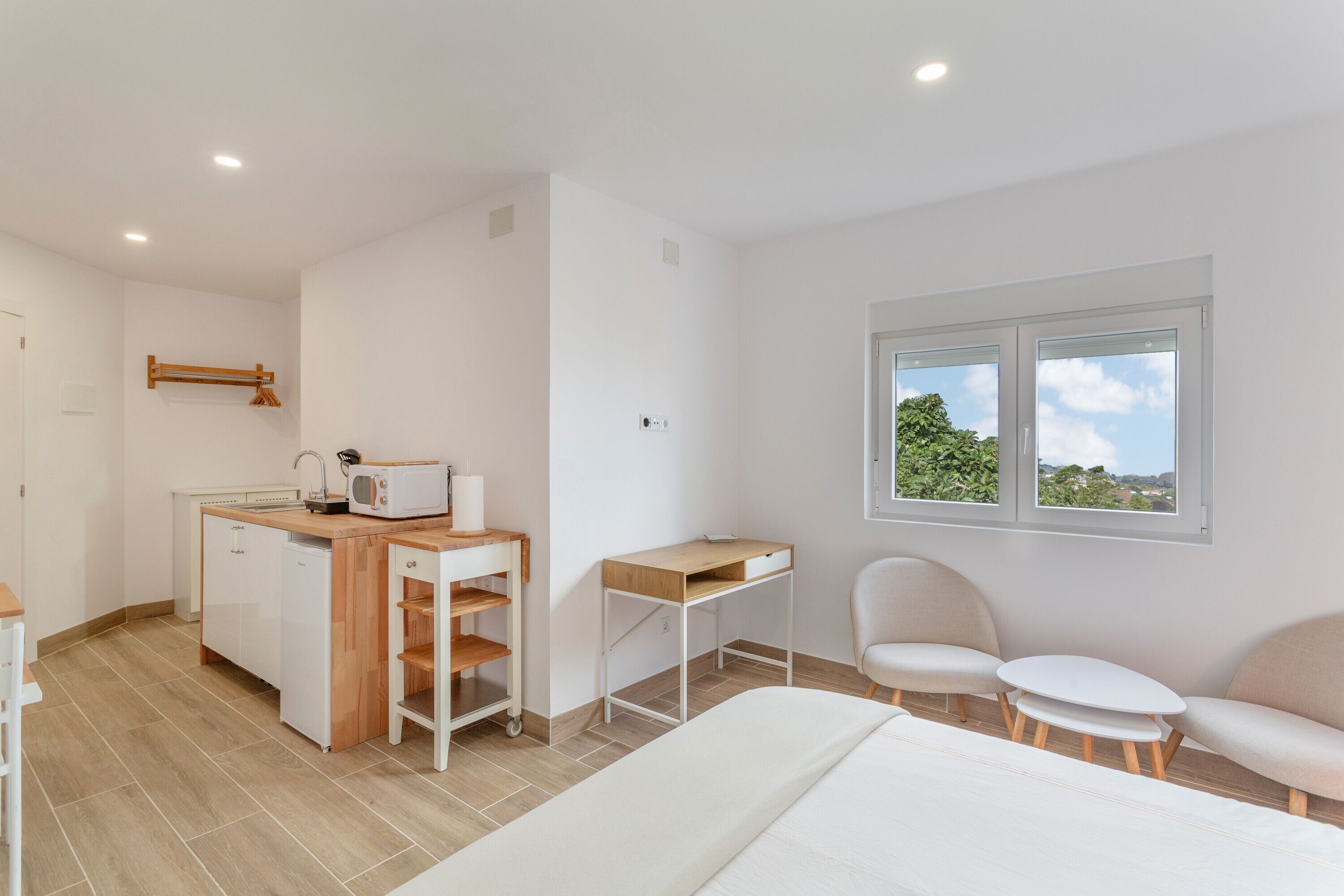 1 slaapkamer, een strijkplank/strijkijzer, wifi, beddengoed