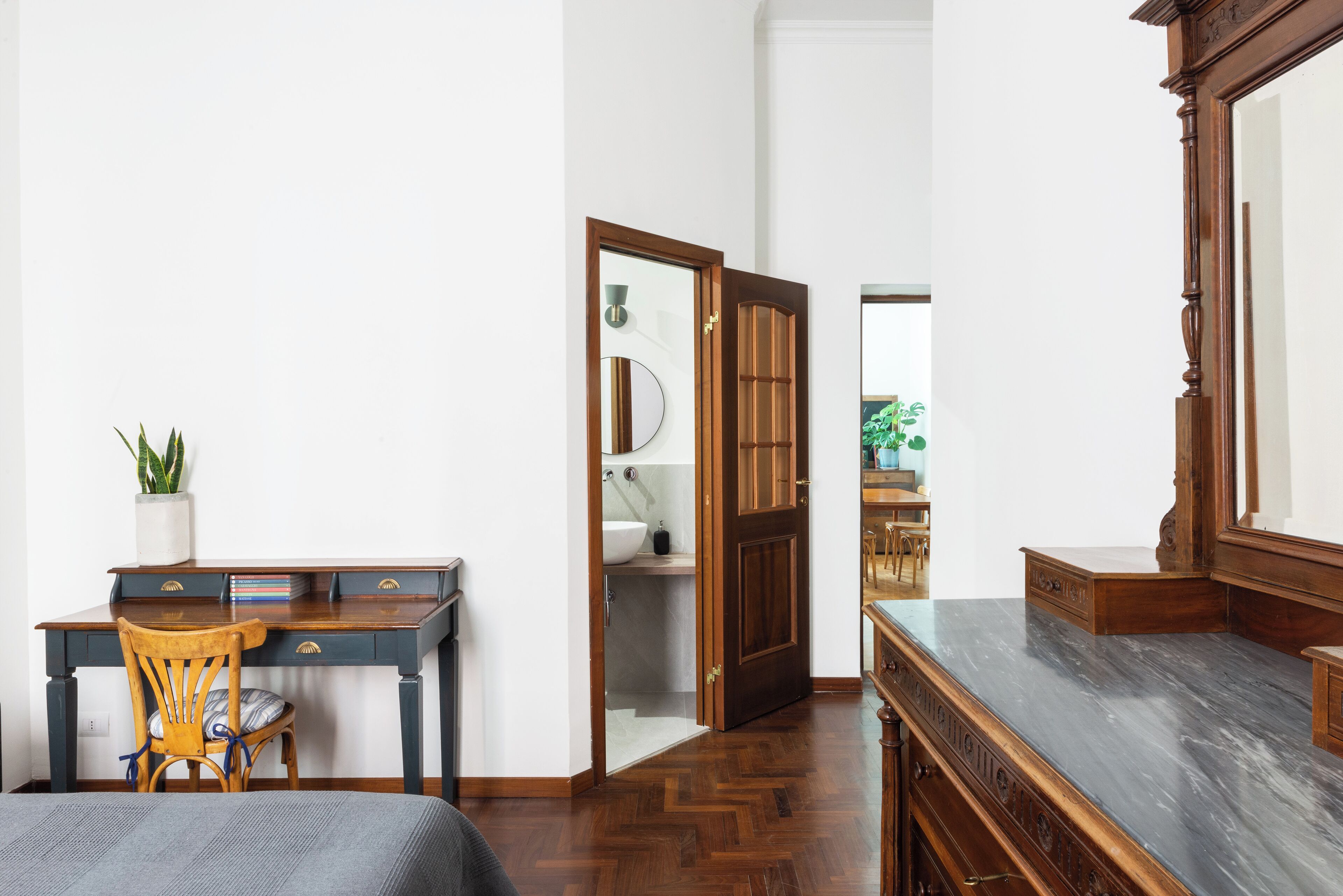 2 Schlafzimmer, Schreibtisch, kostenloses WLAN, Bettwäsche