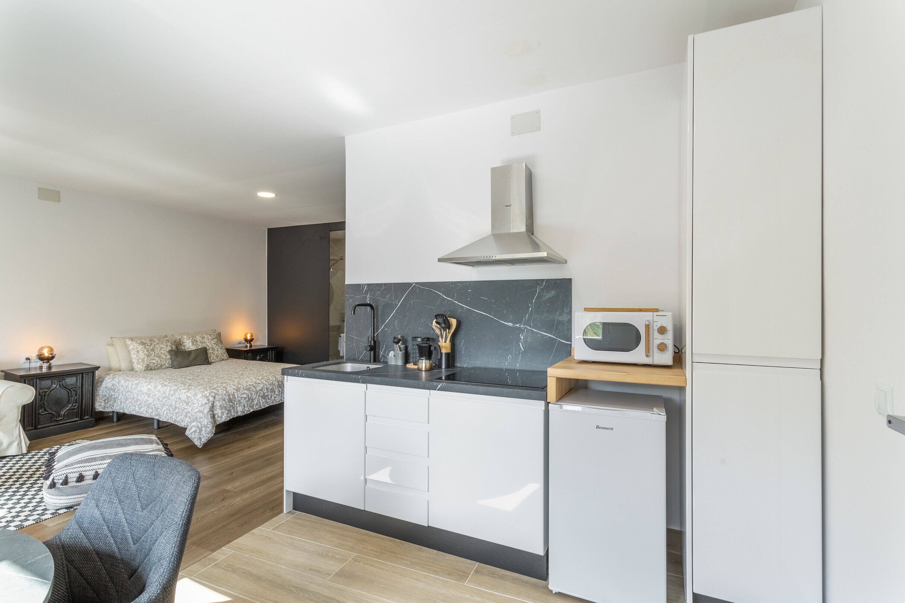 1 slaapkamer, een strijkplank/strijkijzer, wifi, beddengoed