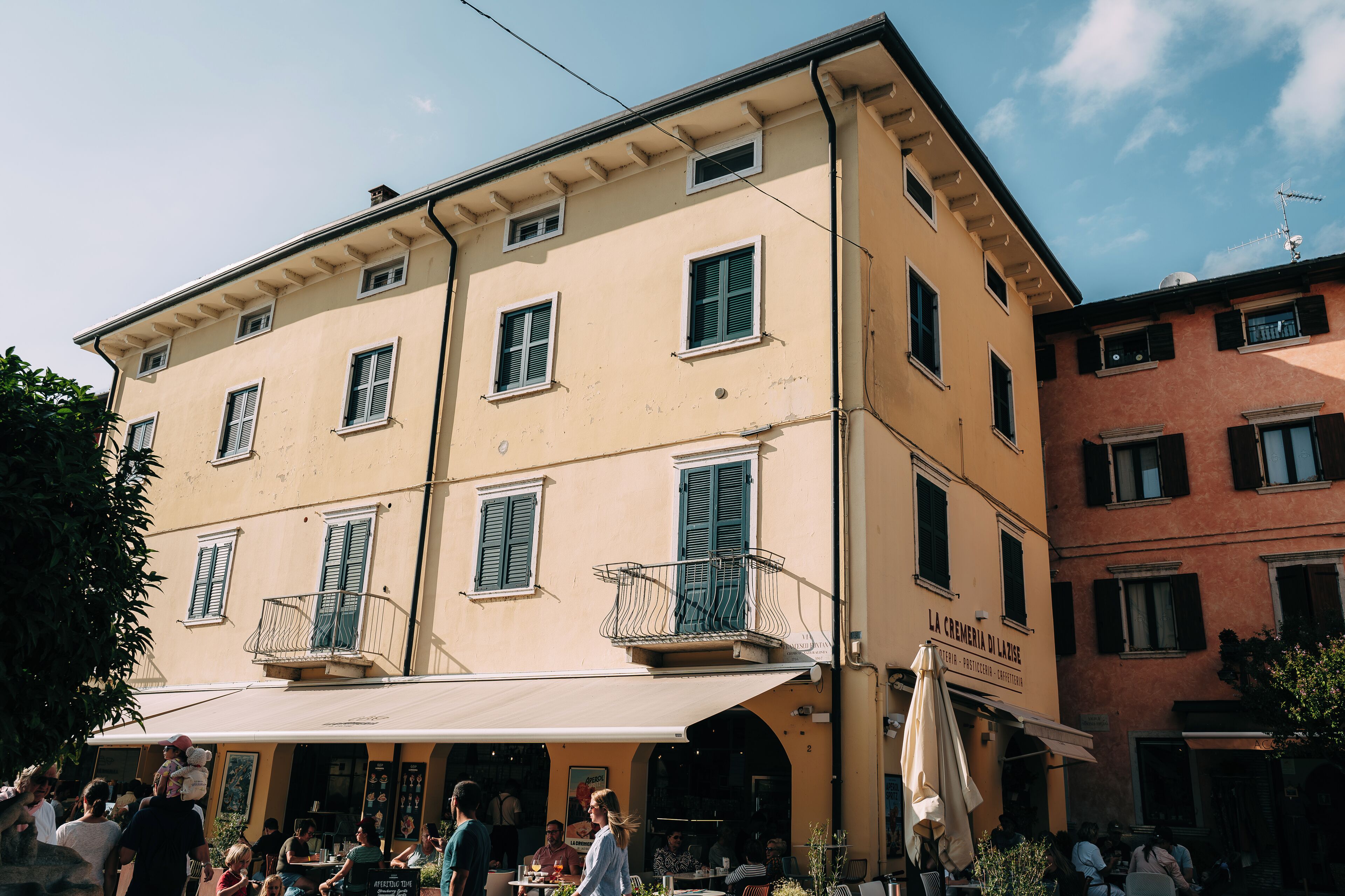 Fassade der Unterkunft