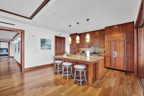 Microwave, oven, dishwasher, coffee/tea maker - Ocean View 3-Bedroom Villa at The Resort at Kapalua Bay Housekeeping, Spa, Rental Car Included! MON-6302 (Lahaina)