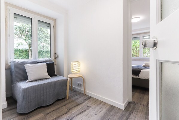 1 室のベッドルーム