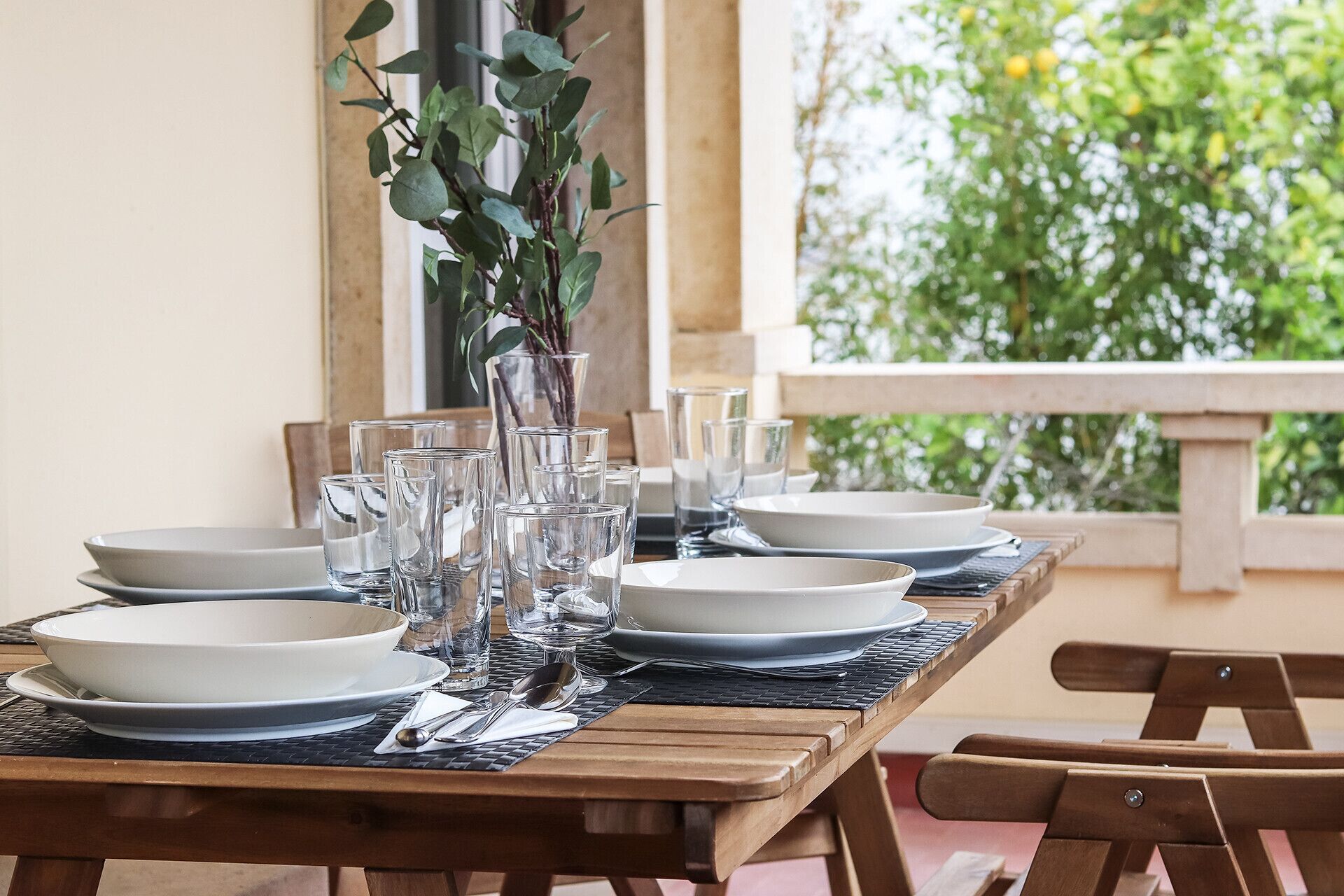 Udendørs spisemuligheder