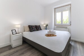 1 bedroom, bed sheets - Belem Boutique VI by Homing (Lisbon)