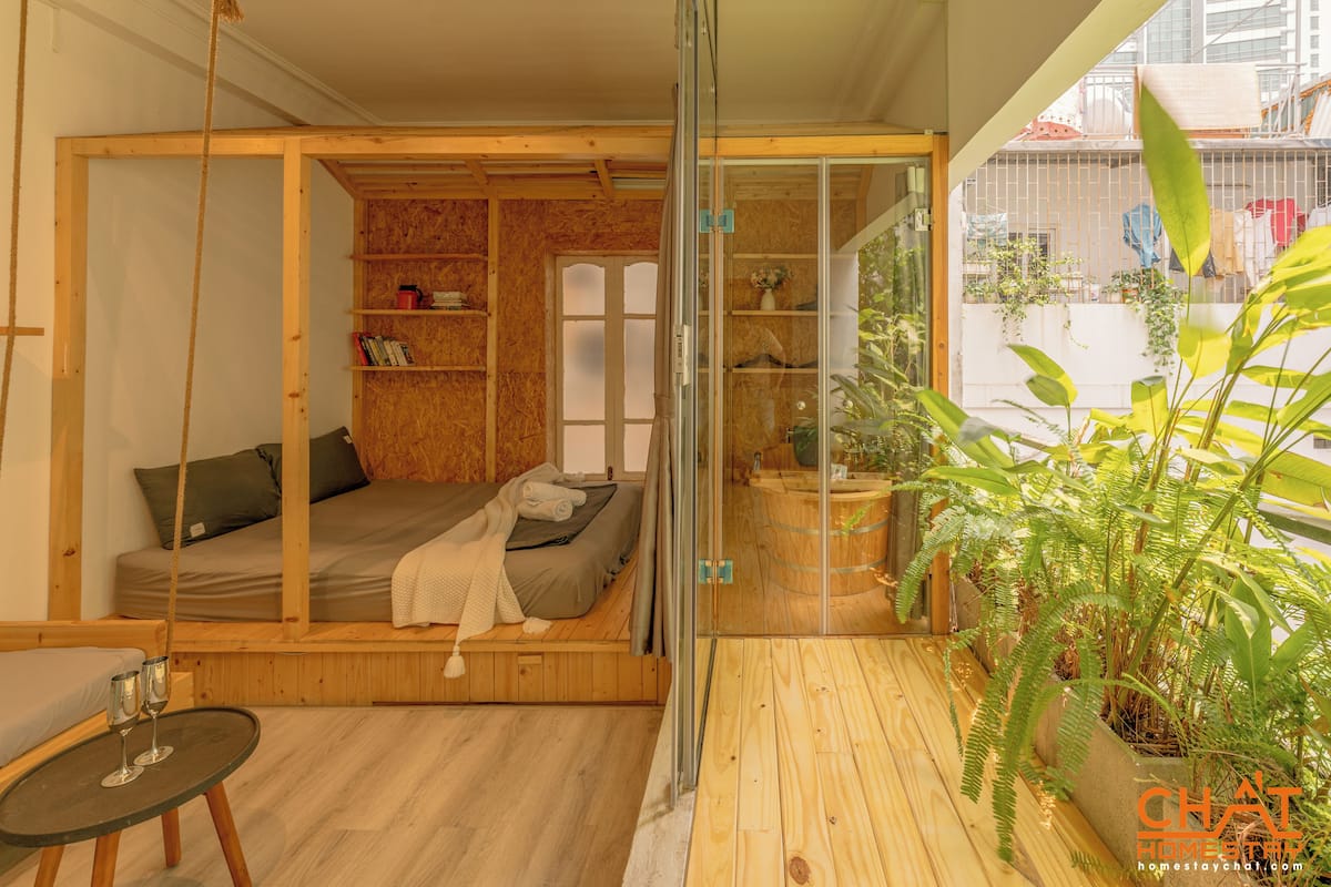 Junior Double Room, City View | Desk, laptop workspace, blackout drapes, free WiFi