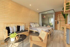 Premier Double Room, City View | Desk, laptop workspace, blackout drapes, free WiFi