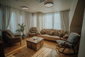 Fernseher, Kamin