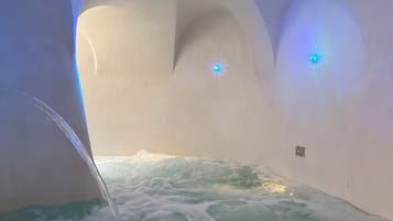 Indoor pool, outdoor pool