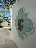 Entrada de la propiedad