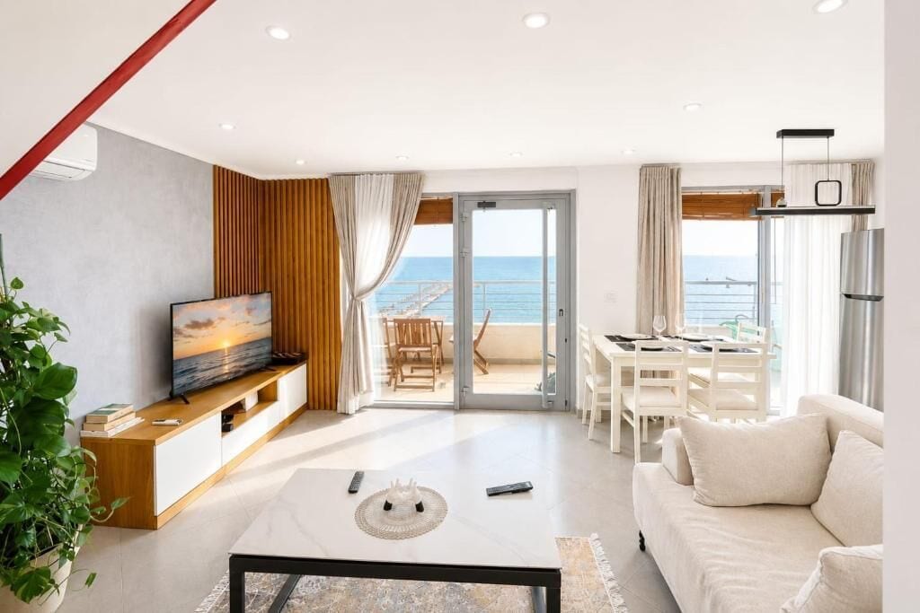 Appartement, balcon, vue sur la ville | Aire de séjour