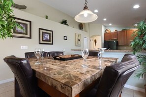 Dining - NEW! Family-Friendly Villa: Pool, Spa, Game Room & Minutes to Disney (Kissimmee)