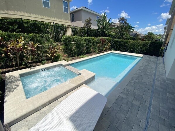 Pool - NEW! Elegant 8BR Retreat w/ Private Pool, Spa & Family-Friendly Comfort (Kissimmee)