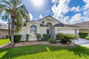 Exterior - NEW! Magical 3BR Pool Home in Oak Island Harbor Close to Parks (Kissimmee)
