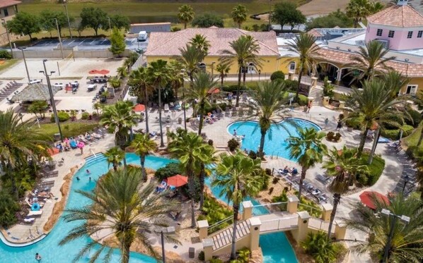 Pool - NEW! Anna’s Stunning Townhome in Regal Palms Resort Near Disney (Davenport)